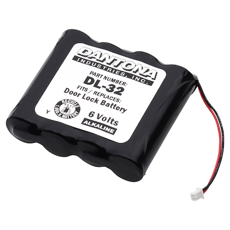 Dantona Door Lock Battery, DL-32 DL-32